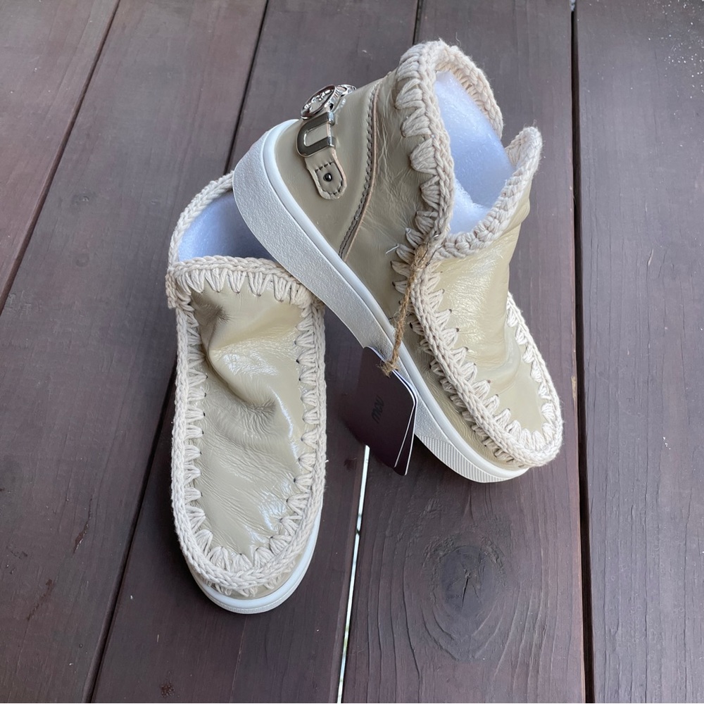 Mou - Leather Summer Eskimo Sneakers